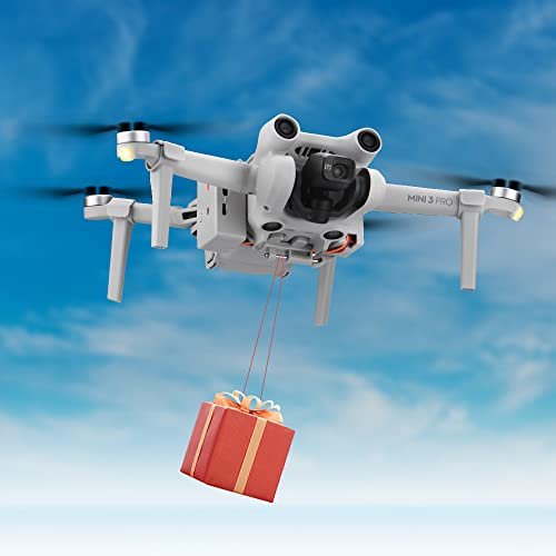 DJI Mavic Mini 3 Pro Landing Gear with Airdrop Release System for Payload Delivery Fishing and Outdoor Activities