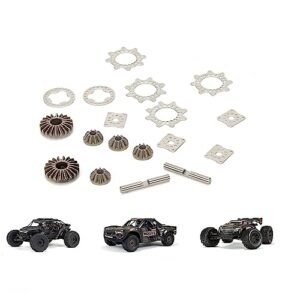 RCAWD Heavy Duty Diff Gear Set Arrma Kraton 6S BLX Upgrade Parts for RC Rock Bouncer Parts