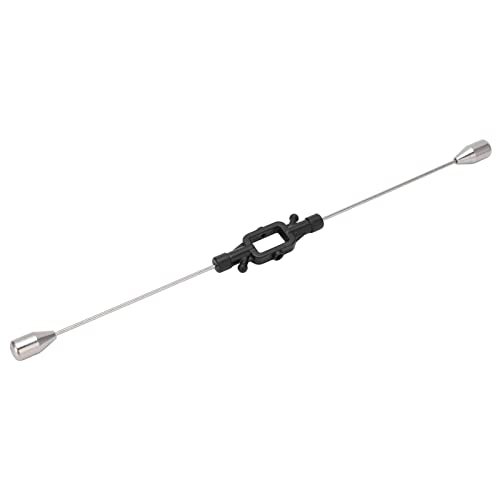 WLtoys Aviator Helicopter RC Balance Bar Replacement Plastic Stainless Steel Black Lightweight Flybar
