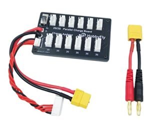 HOBBYFLY Lipo Battery Charger Parallel Balanced Charging Board for XT30 2S 3S 7.4V 11.1V LiPo Batteries Answering is 3s gonna kill a 7.4v rc car