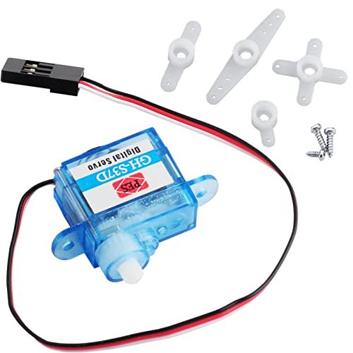 Wishiot Mini Super Light 3.7g Digital Servo GH S37D for RC Plane Aileron Direction Control Helicopter Boat