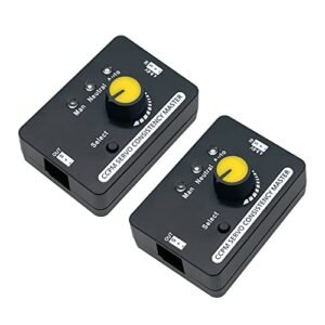 2Pack RC Servo Tester Centering Tool ESC Motor Checker with Built in BEC 3CH High Precision for WW2 RC Airplanes and Remote Control Models