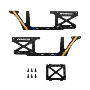OMPHOBBY M2 EVO RC Helicopter Fuselage Kits Carbon Panel Set White OSHM2326W Original Replacement Parts