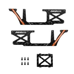 OMPHOBBY M2 EVO RC Plane Fuselage Carbon Panel Set Orange OSHM2326O Original Replacement Parts