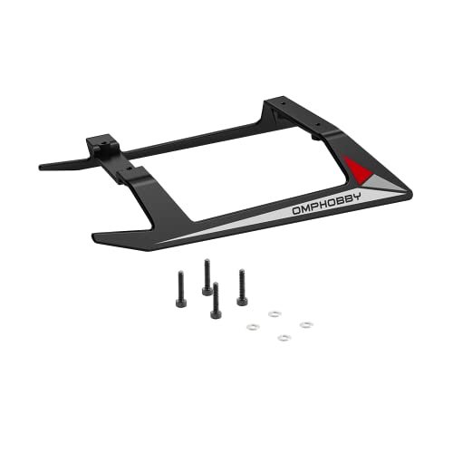 OMPHOBBY M2 EVO RC Helicopter Training Skids OSHM2322R Landing Gear Set Red Original Replacement Parts