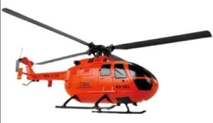 Hirobo RC CH 47 Chinook Helicopter 4CH Scale Remote Control Helicopter with Automatic Stabilization and 6 Axis Gyroscope for Beginners