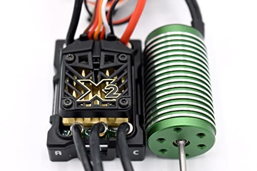 Castle Creations Mamba Micro X2 ESC with 0808 5300Kv Brushless Motor for Stunning Micro Scale RC Trucks