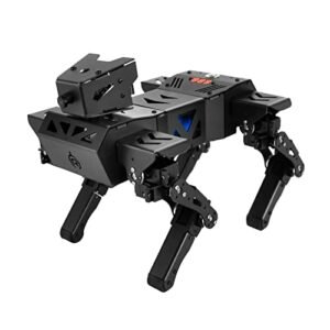 XiaoR Geek Smart Robot Dog Kit at RC Willey Open Hours 12 DOF Programmable Bionic Metal STEM Learning Toy