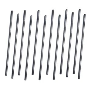 12Pcs M3 3.94 Inch Pushrod Connector 304 Stainless Steel Rod Linkage DIY Parts for RC Model Airplane Helicopter Boat Car Cheap RC Boat Parts