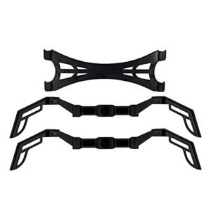Ultimaxx Landing Gear Stabilizers and Camera Gimbal Guard for DJI Phantom 4 Pro Advanced Quadcopter Black