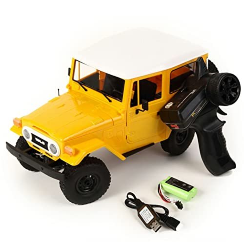 YIKESHU 1/16 Scale RC Truck Mudding 4x4 Rock Crawler with 2.4Ghz Remote Control All Terrain Off Road Vehicle RTR