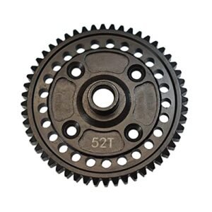 Harden Steel Main Spur Gear 52T Replacement for Traxxas 1/8 Sledge Monster Truck Best 1/8 Scale RC Monster Truck Part