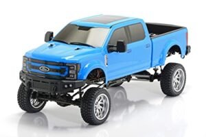 Cen Racing F250 KG1 Edition Lifted Truck Daytona Blue RTR 1 10 Scale 4 Wheels Drive Lifted Custom Cen F250 RC Truck