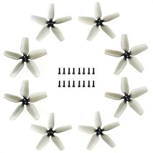 DJI Avata Drone Propellers Replacement 1 4 Scale RC Modified Accessories with Screws Smoke Gray 8 Pcs 4 CW 4 CCW