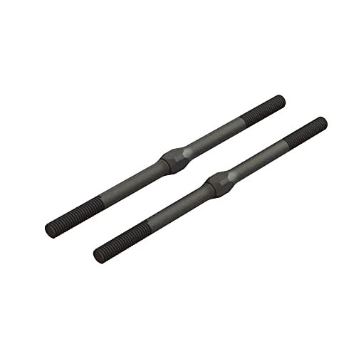 ARRMA Steel Turnbuckle M5 x 85mm Black 2 Pack ARA330716 for 85mm RC Shocks