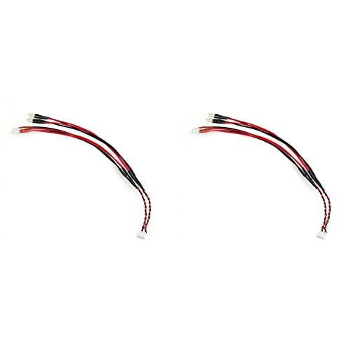 Ruddog RC 2X LED Light Headlights and Taillights Upgrade Kit for Mini Z MA020 MR03 FWD RWD 1 28 Scale RC Cars