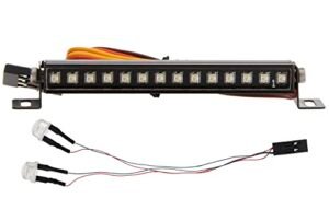 MEUS RACING RC Black Series Light Bar 14 LED RGB Headlights for Axial SCX24 Upgrade Accessories