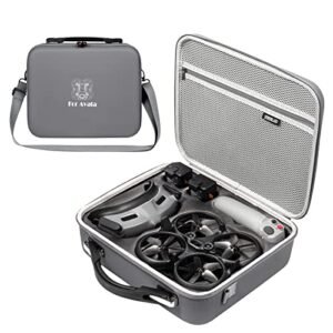 APODESS DJI Avata Portable Waterproof Hard Carrying Case for FPV Drone Accessories