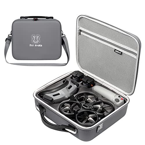 APODESS DJI Avata Portable Waterproof Hard Carrying Case for FPV Drone Accessories