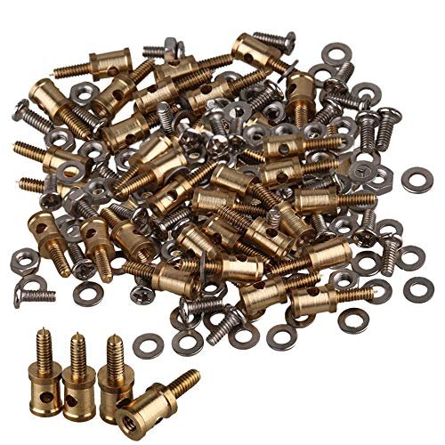 Mxfans 40Pcs Dia 1.5mm RC Adjustable Pushrod Connector Linkage Stoppers for RC Jet Boat Forum Enthusiasts