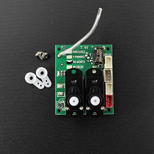 KingVal Replacement New Version Receiver Board Main Board RC Parts Compatible with WLtoys XK A160 RC Aircraft Airplane Enhance Your RC Airplane Design Calculator Experience