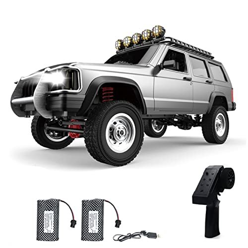 GoolRC 1/12 Scale RC Rock Crawler with 18650 Batteries 2.4Ghz 4WD Off Road Remote Control Truck for Kids and Adults