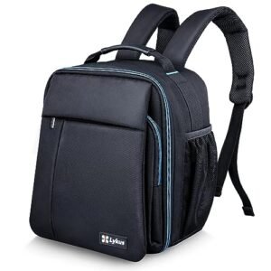Lykus M1 Travel Backpack Case Compatible with DJI Mavic 3 Classic Air 3 Mini 3 Pro and New Bright RC Controller App