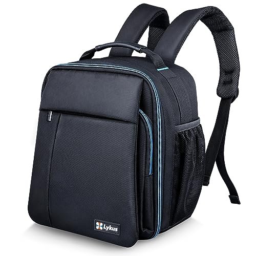 Lykus M1 Travel Backpack Case Compatible with DJI Mavic 3 Classic Air 3 Mini 3 Pro and New Bright RC Controller App