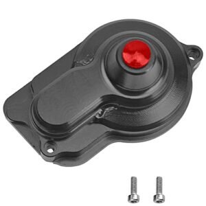 Vgoohobby Aluminum Alloy Gear Cover Gearbox Protective Cover Compatible with Blackfoot RC Truck Parts 1/18 Mini T 2.0 2WD Stadium Upgrade