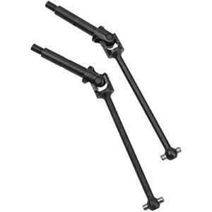 Vgoohobby 2Pcs Metal Rear Drive Shaft CVD Joint Axle Upgrade for Losi 1/18 Mini T 2 0 2WD Nitro RC Stadium Truck