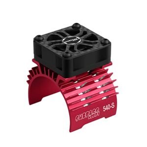 INJORA RC Car 1 10 Parts 28000rpm 30mm Cooling Fan with Metal Heatsink for 540 550 3650 3660 Brushless Motors