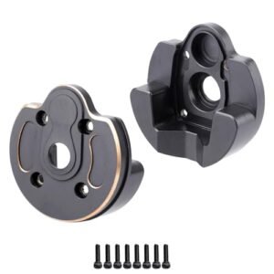 HobbyPark Brass Portal Weights Covers 84.2g Each for 1.9 RC Wheels and Tires Upgrades Compatible with Axial Capra and SCX10 III 2 Pack