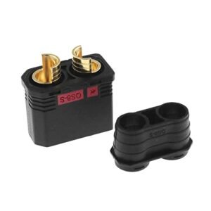 SBI RC Puram IFSC Code QS8 Connector DGZZI Black High Current Antispark Battery Connector for RC Car Drones and Ebikes