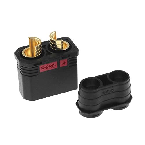 SBI RC Puram IFSC Code QS8 Connector DGZZI Black High Current Antispark Battery Connector for RC Car Drones and Ebikes