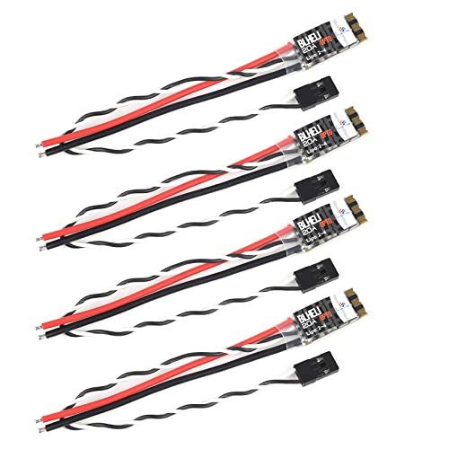FLASH HOBBY 4PCS 20A BLHeli_S Brushless ESC Next Generation RC Hobby Speed Controller for Drones