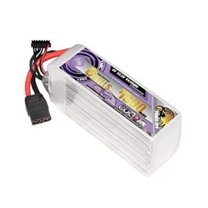 CODDAR 4500mAh 6S 22.2V 120C LiPo Battery with XT90 Connector for 7 inch 300mm-380mm FPV RC Racing Drone FPV Quads Quadcoper RC Boat RC Hobbies