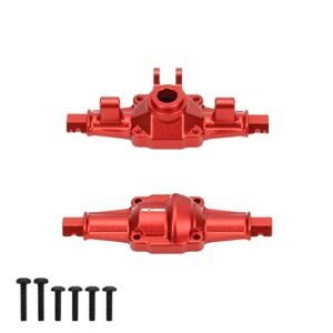 RCAWD Sandy Land RC Parts Aluminum Axle Housing Set for FMS FCX24 FCX18 Power Wagon Smasher Lemur LC80 Land Cruiser 80