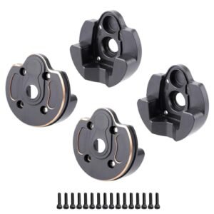 HobbyPark Brass Portal Weights for Axial Capra 1.9 and SCX10 III Enhancing 1.9 RC Crawler Wheels and Tires Performance