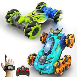 HScopter RC Cars 4WD and 6WD Gesture Sensing Remote Control Stunt and Drift Car for Kids