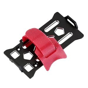 INJORA CNC Aluminum Battery Holder Tray Set with Straps for 1/24 RC Crawler Axial SCX24 C10 Deadbolt JLU Upgrade Parts Free RC Plane Plans