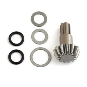 Rock Force RC Car Parts Arrma 13T #45 Steel Input Gear for Granite Typhon Big Rock Senton Vorteks Vendetta 3S Outcast Kraton 4S Upgrade