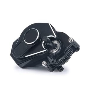 MORLORDY RC Metal Two Speed Transmission Gearbox Assembly for 1 24 RC Two Wheeler Crawler Car Axial SCX24 Upgrades Parts Accessories