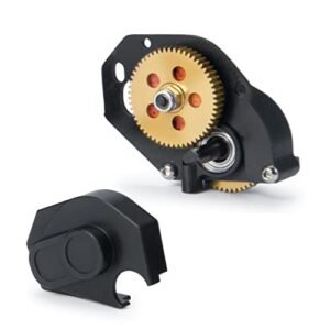 MORLORDY RC Metal Transmission Assembly Gearbox Case Land Buster RC Car Parts for 1/24 RC Crawler Car Axial SCX24 Upgrades