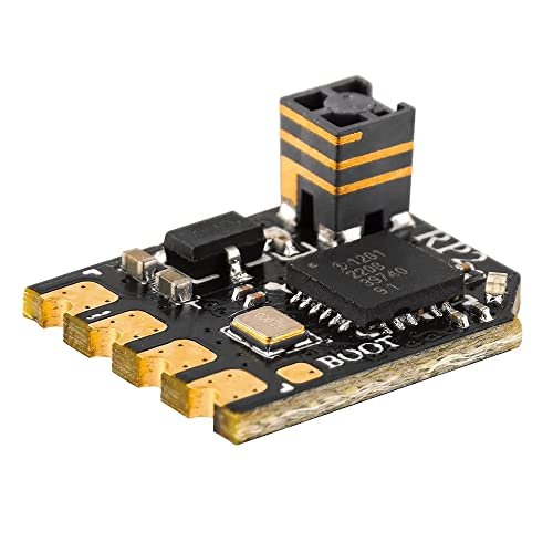 RADIOMASTER RP2 V2 ExpressLRS 2.4GHz Nano Receiver with Fixed SMT Antenna for SMT RC Truck Enthusiasts