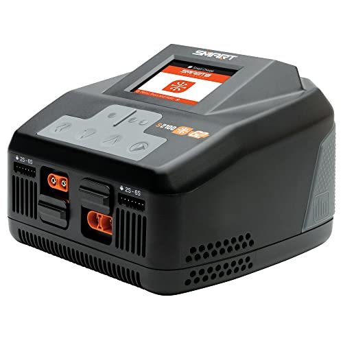 Spektrum S2100 G2 2x100W AC Smart Charger SPMXC2000 for AC RC Boats Enthusiasts