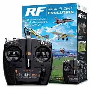 REALFLIGHT Evolution Online RC Flight Simulator Software with Interlink DX Controller RFL2000 Air Heli Simulators VR Compatible Multiplayer