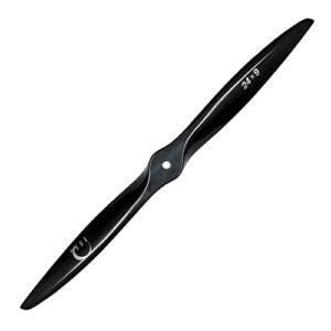 XOAR PJT1 24 Inch 2 Blade Carbon Fiber Propeller for Big RC Gas Planes 24x9 Tractor