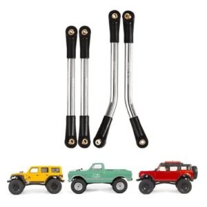 INJORA High Clearance Links Rear Kit for Axial SCX24 C10 JLU Bronco AXI00006 1/24 RC Sprint Car Kit Upgrade Parts