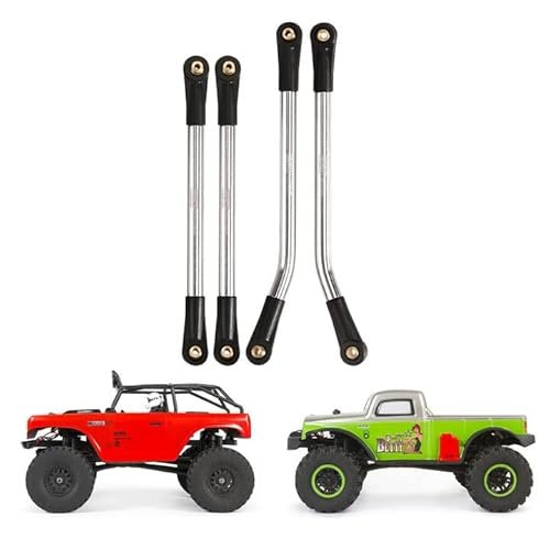 INJORA RC Car Cleaning Kit High Clearance Links for Axial SCX24 Deadbolt AXI90081 1/24 RC Crawler Car Upgrade Parts