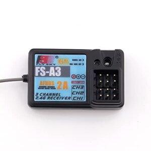 Flysky FS A3 Waterproof AFHDS2A 2.4G 3CH Receiver RC Boat Template for Flysky GT2E GT2G Transmitter